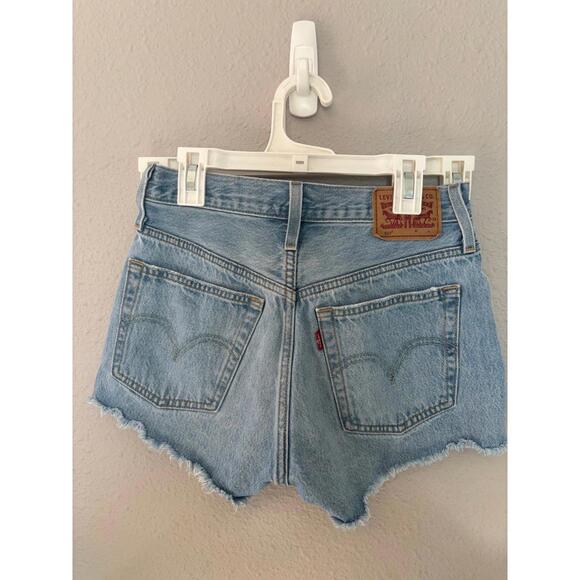 Levi's Pants - Levi’s 501 light wash shorts size W24 button fly